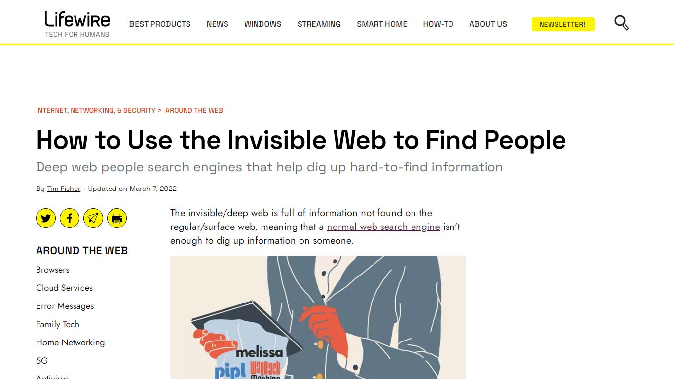 Use the Invisible Web to Find People - Lifewire